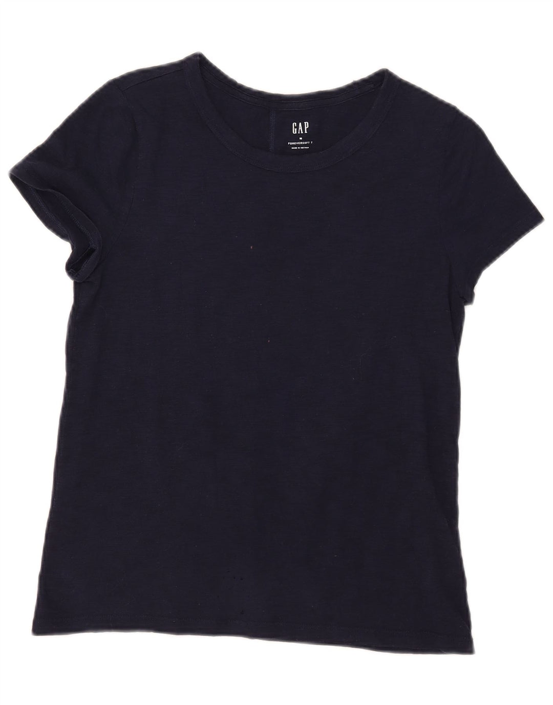 Женская футболка Gap Top UK 12, средний темно-синий хлопок