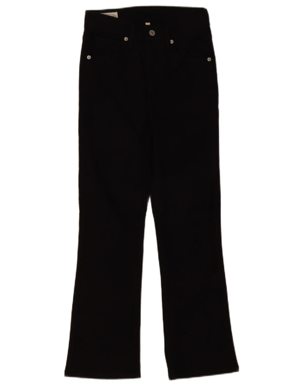 Женские джинсы Bootcut LEVI'S W24 L26, черный хлопок