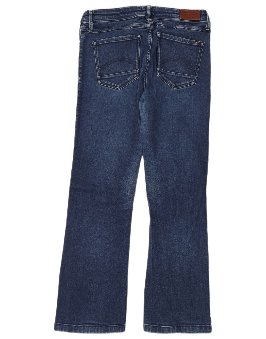 Женские джинсы Bootcut со средней посадкой Tommy Hilfiger W32 L26, синие, хлопок