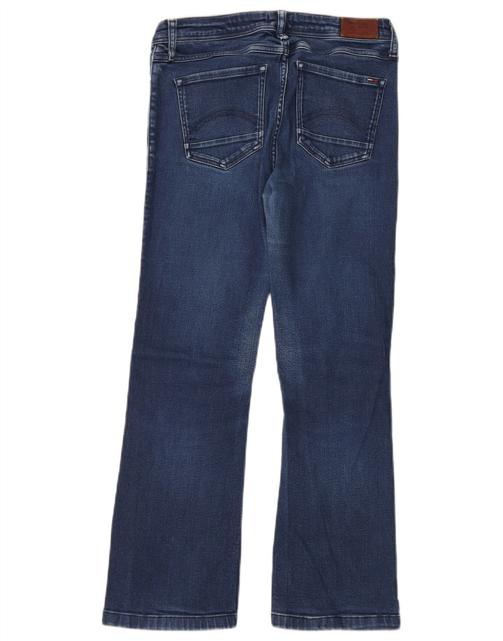 Женские джинсы Bootcut со средней посадкой Tommy Hilfiger W32 L26, синие, хлопок