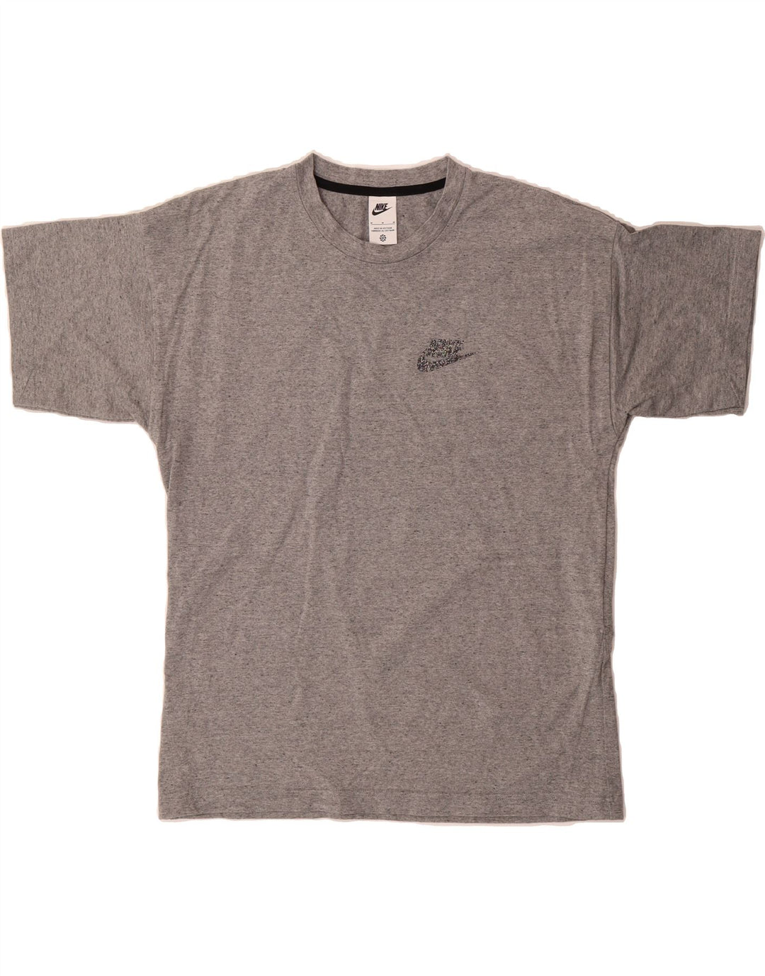 NIKE Mens T-Shirt Top Medium Grey Cotton Vintage Nike and Second-Hand Nike from Messina Hembry 