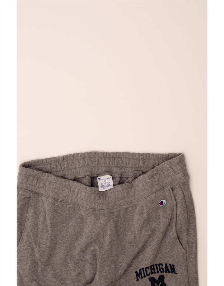 CHAMPION Womens Graphic Tracksuit Trousers Joggers UK 14 Medium  Grey Vintage Champion and Second-Hand Champion from Messina Hembry 