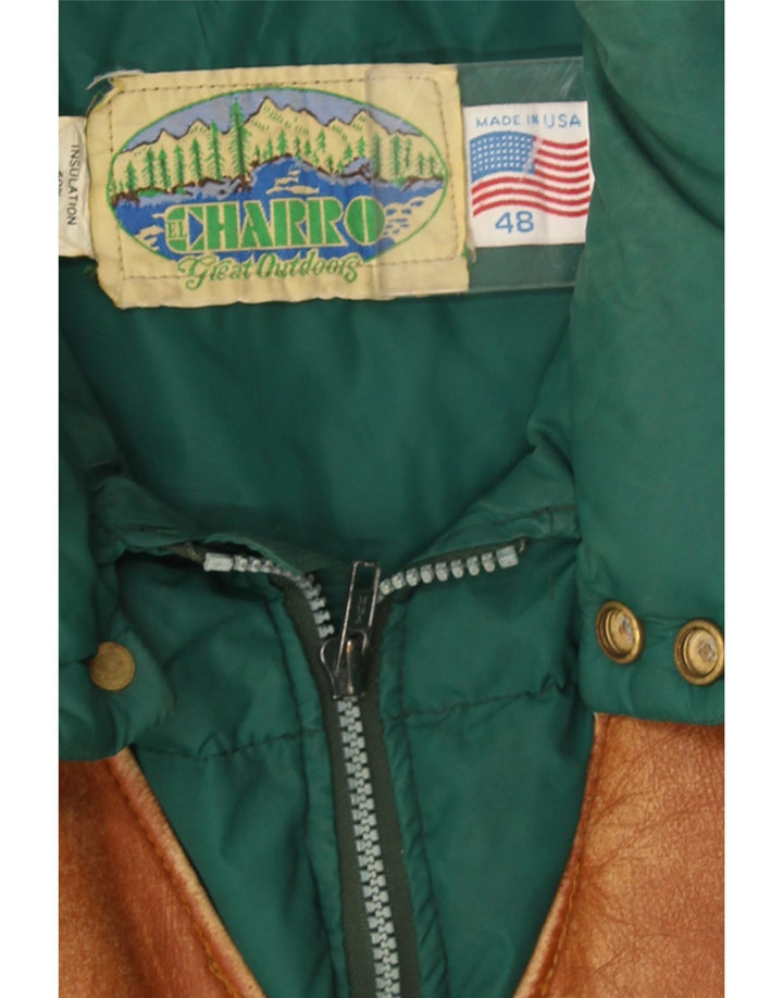 Мужская стеганая куртка Charro IT 48 Medium Green Colorblock
