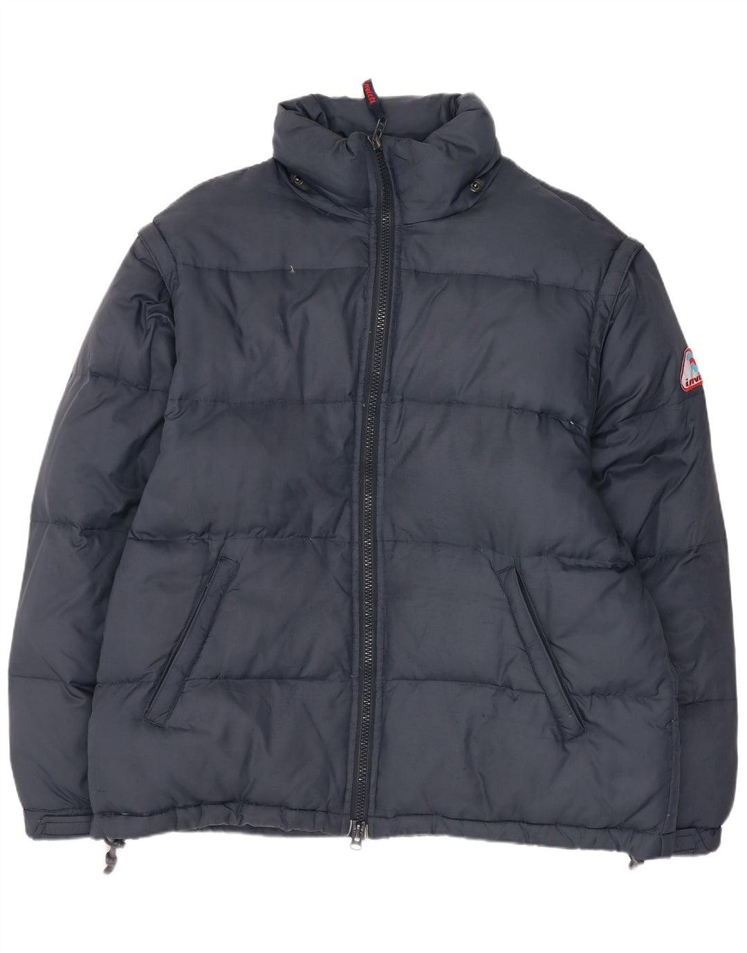 Мужская стеганая куртка INVICTA UK 40, большая, темно-синяя, полиамид