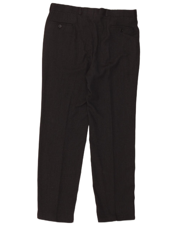 Armani Collezioni Мужские прямые брюки IT 54 2XL W42 L33 Черный