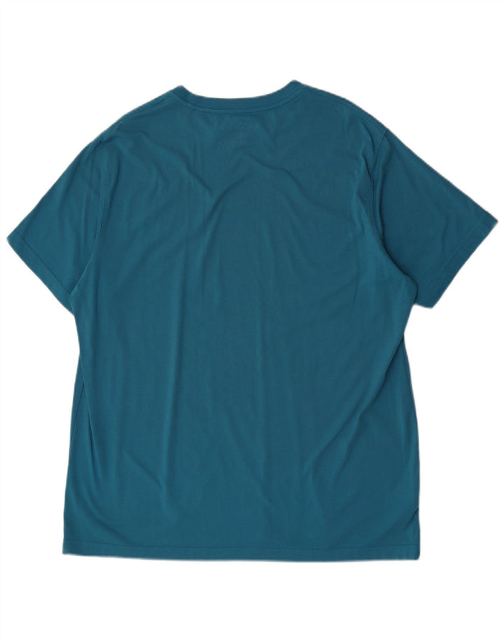 Мужская футболка Eddie Bauer Top XL, синяя, хлопок