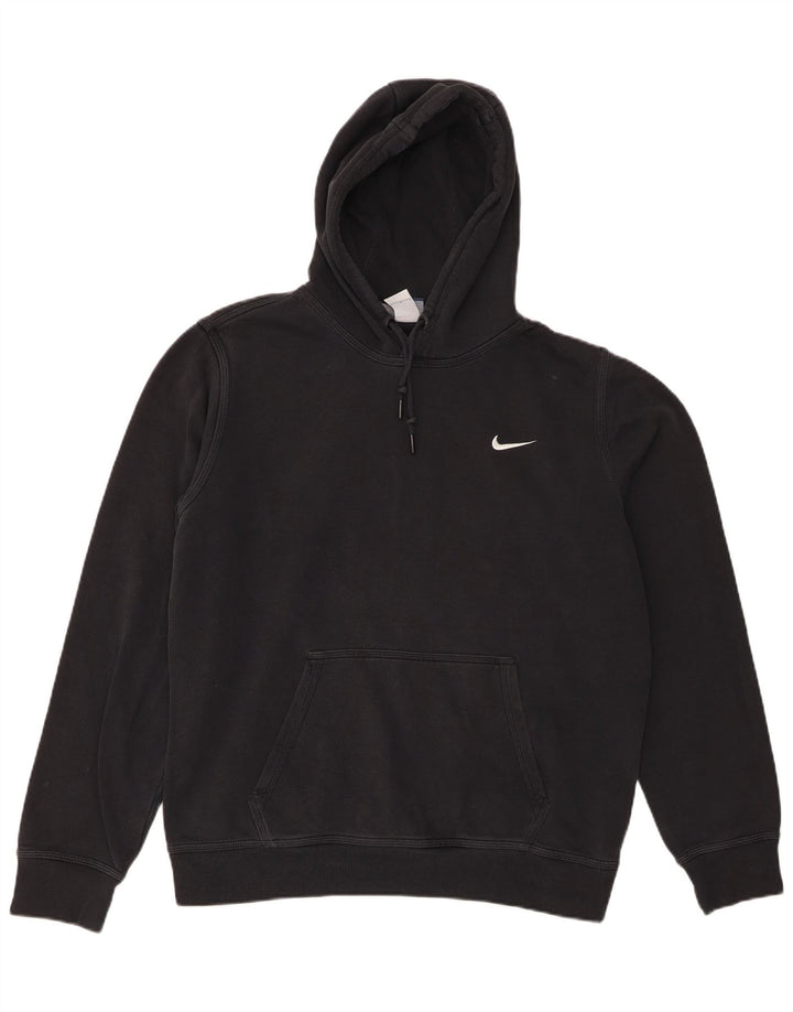 Мужской джемпер с капюшоном Nike, большой черный, хлопок