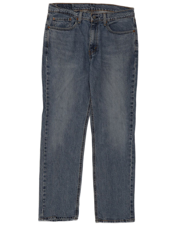 Levi's Mens 541 Straight Jeans W34 L32 Blue Cotton