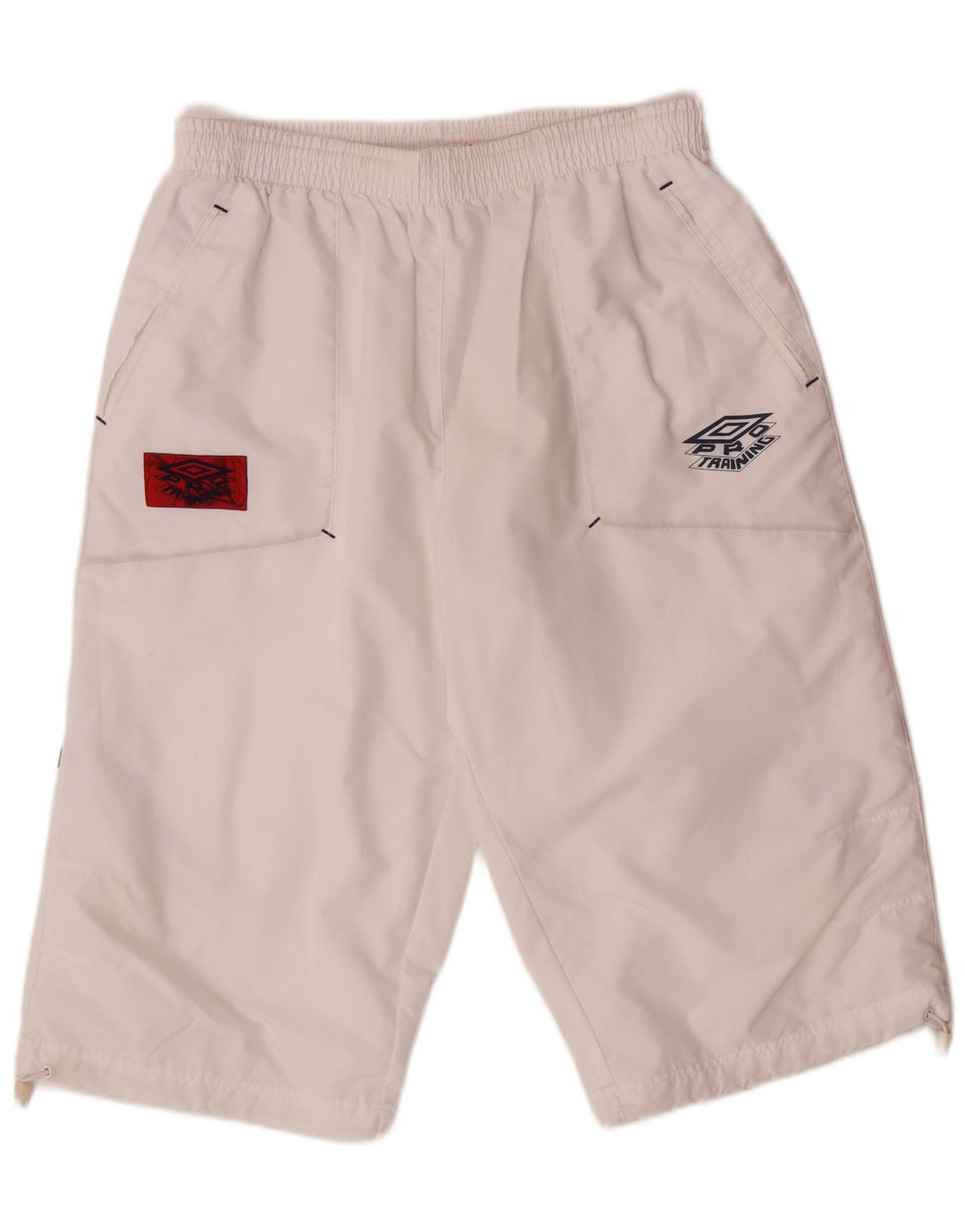 Мужские спортивные шорты-бермуды UMBRO UK 38/40, средний белый полиэстер