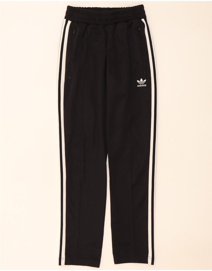 Мужские спортивные брюки Adidas, маленькие черные, хлопковые