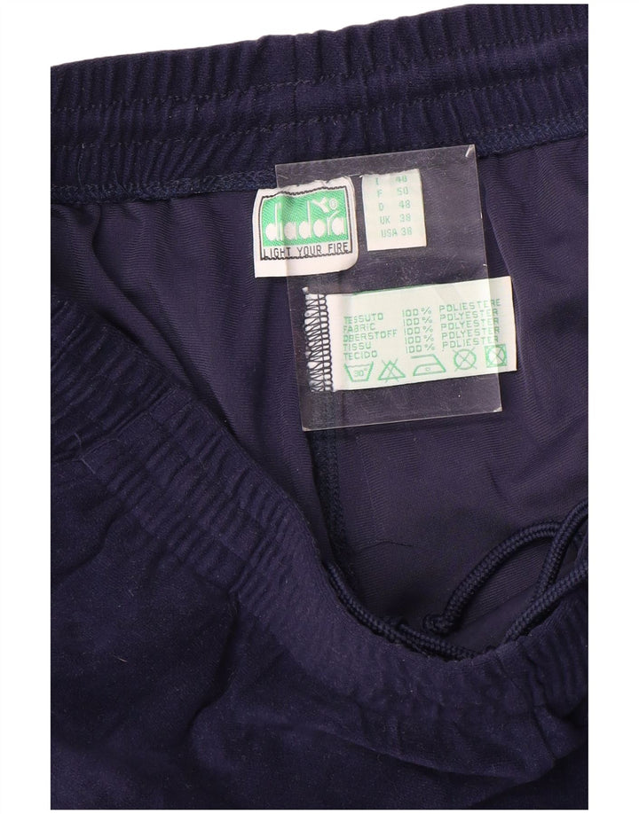 DIADORA Мужские велюровые спортивные брюки XL темно-синие, полиэстер