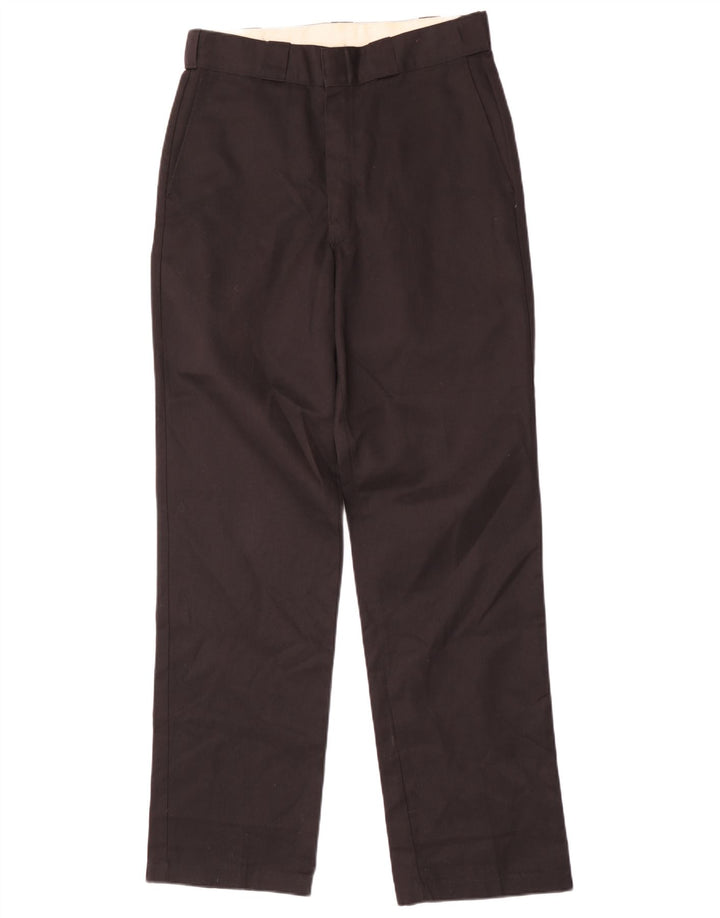 Мужские прямые брюки-чинос Dickies W32 L34, черный полиэстер