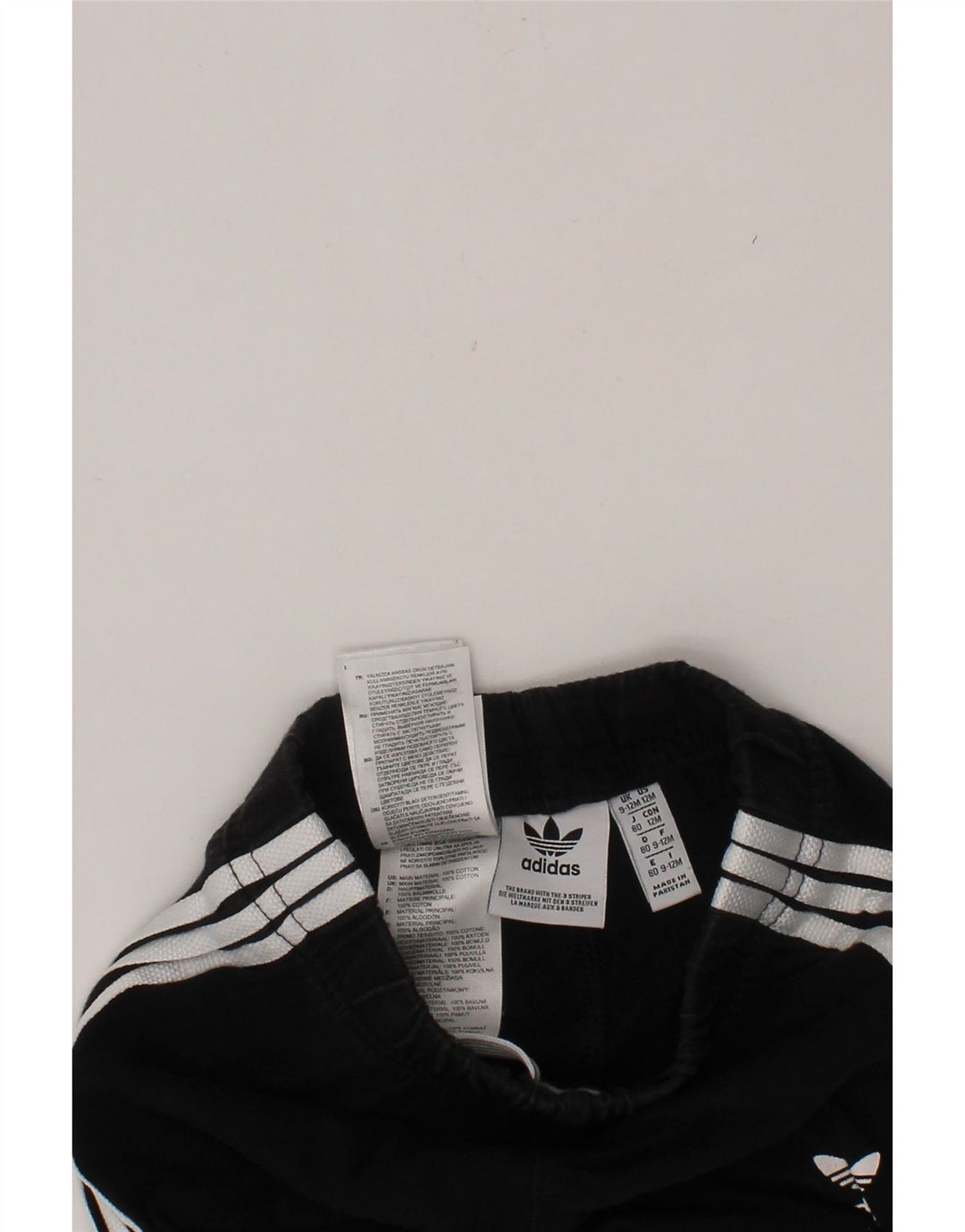 ADIDAS Baby Boys Sport Shorts 9-12 Months  Black Cotton