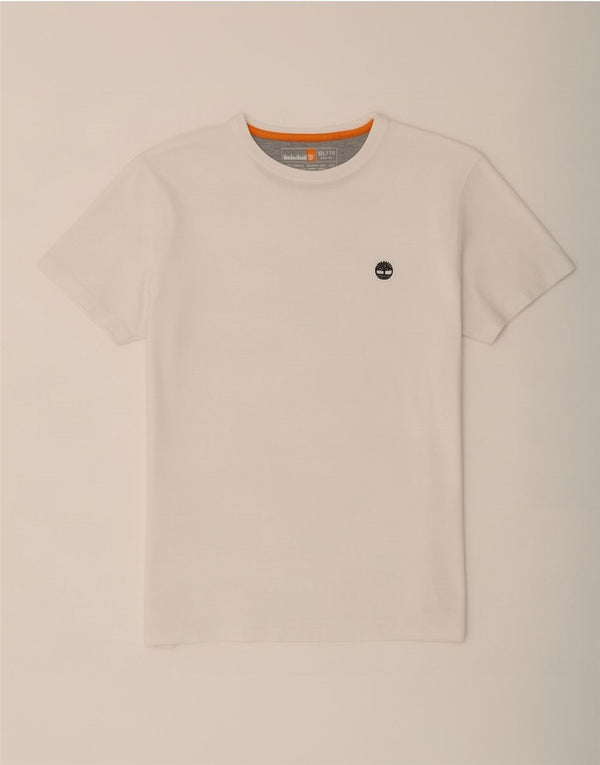 Мужская футболка Timberland Slim Fit, топ XL, белый хлопок