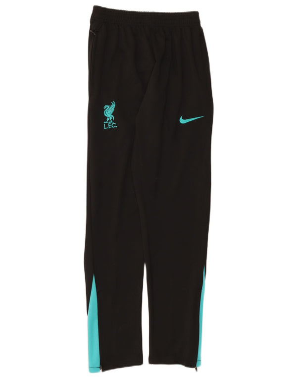 Спортивные брюки Nike Liverpool для мальчиков 15–16 лет, черные с цветными блоками