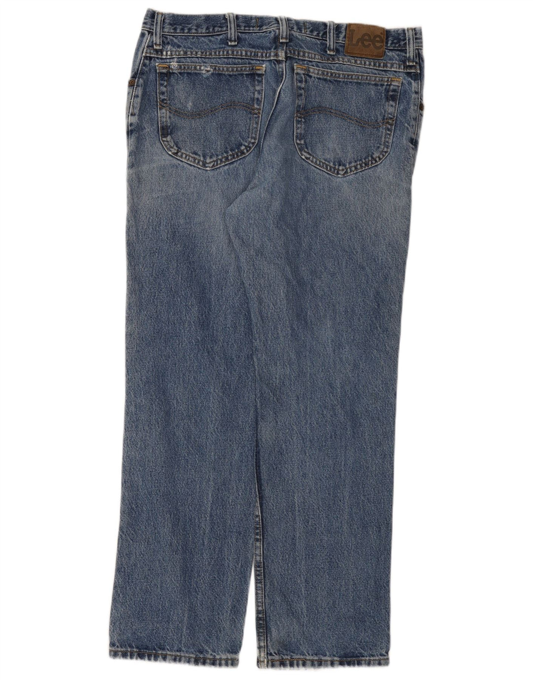 Мужские прямые джинсы LEE W36 L30, синий хлопок