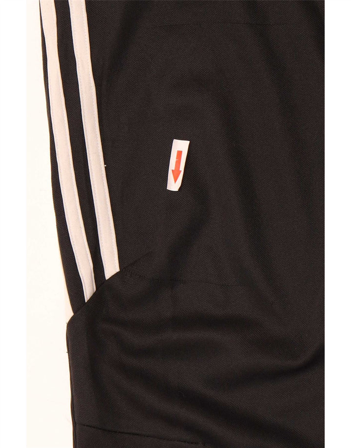 Женские спортивные брюки Adidas Climacool UK 12/14, средний черный полиэстер