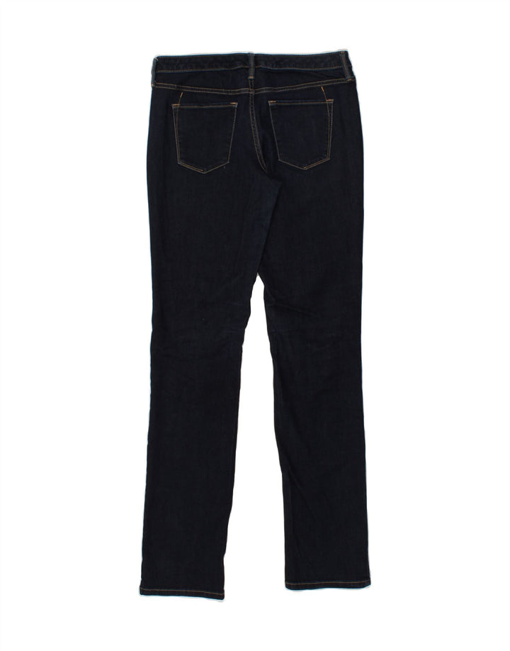 MOSSIMO Womens Mid Rise Straight Jeans W27 L34  Navy Blue Cotton Vintage Mossimo and Second-Hand Mossimo from Messina Hembry 