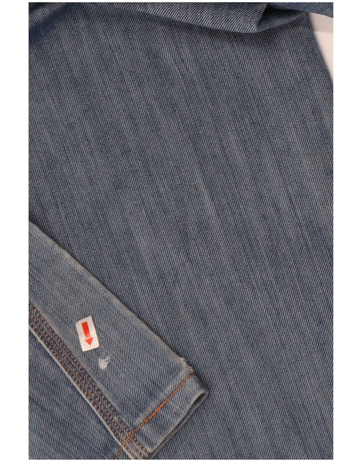 Мужские узкие прямые джинсы Levi's 514 W36 L29 синие, хлопок
