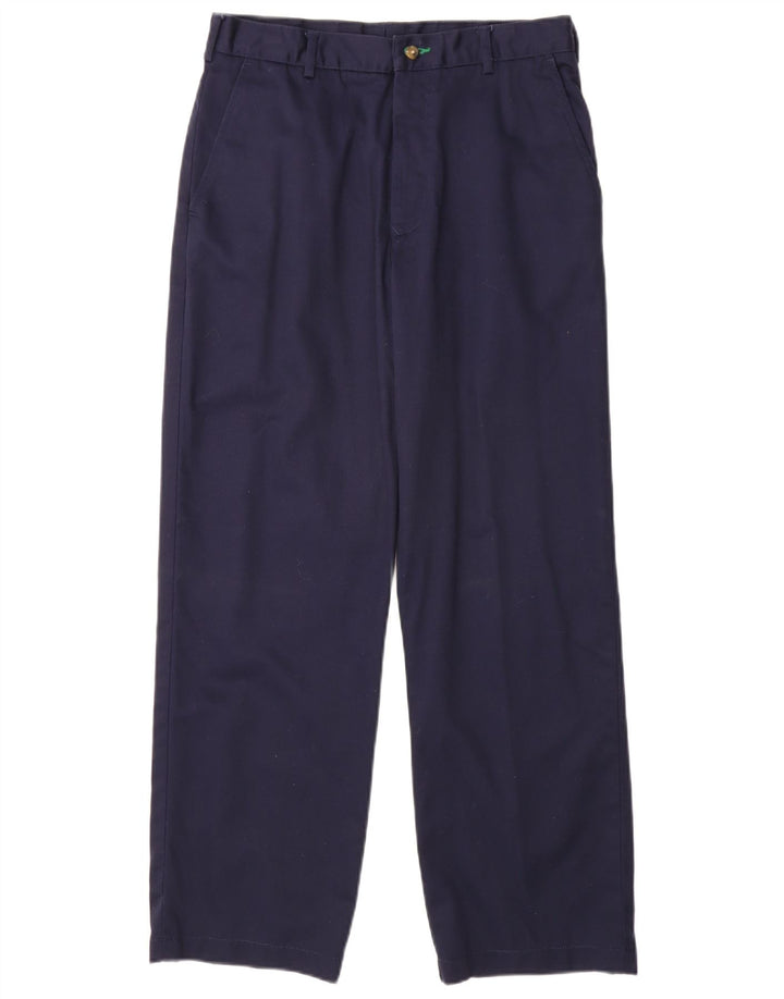 TOMMY HILFIGER Мужские прямые брюки чинос W32 L30 Темно-синие