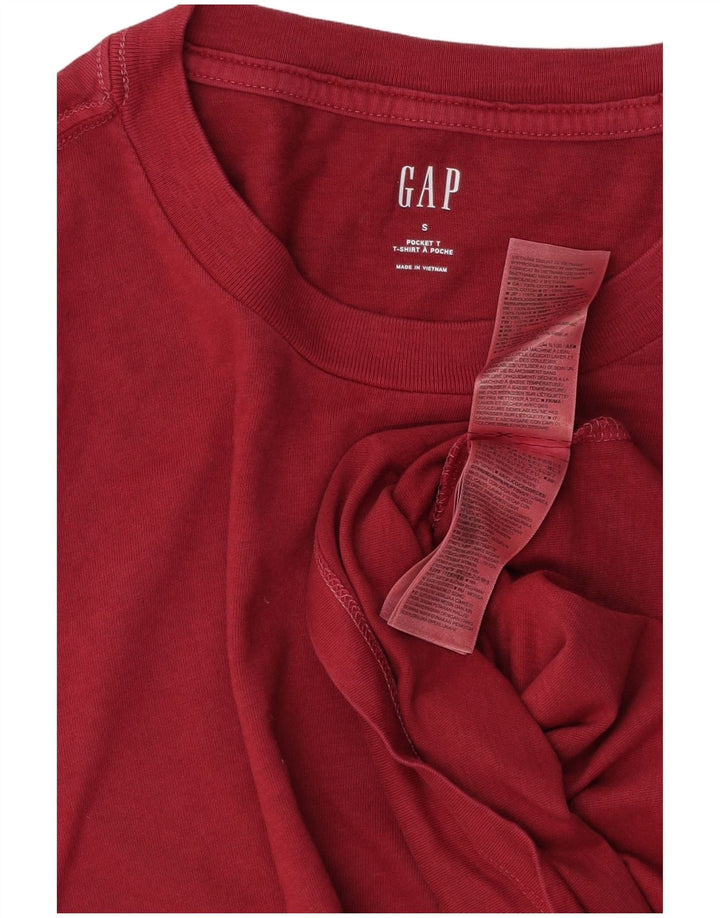 Мужская футболка Gap, маленький красный хлопок
