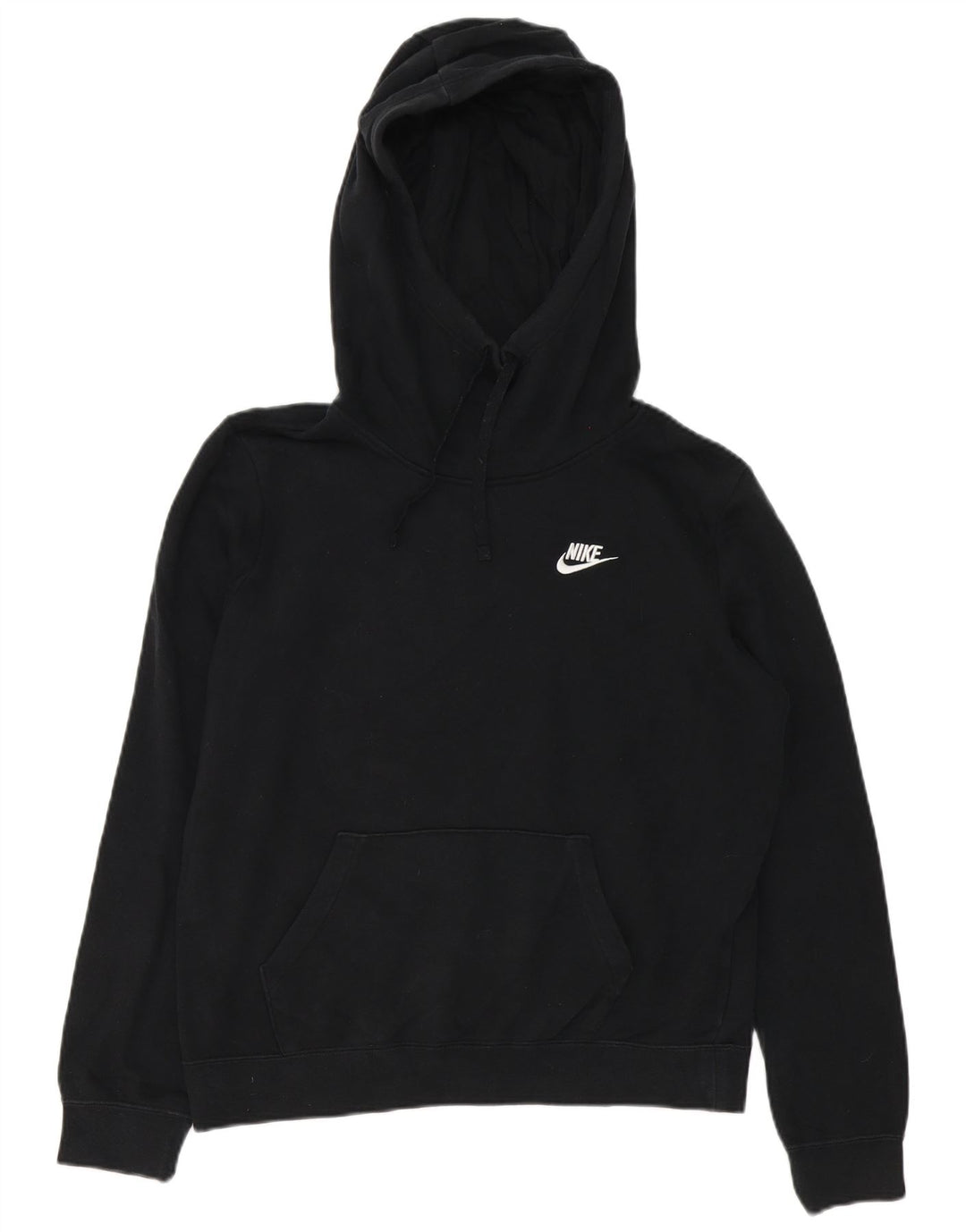 Мужской джемпер с капюшоном Nike, средний черный, хлопок