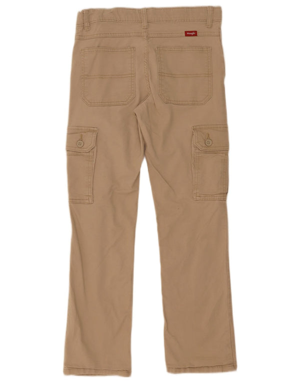 Брюки-карго Wrangler для мальчиков 11–12 лет W27 L26 Бежевые, хлопок