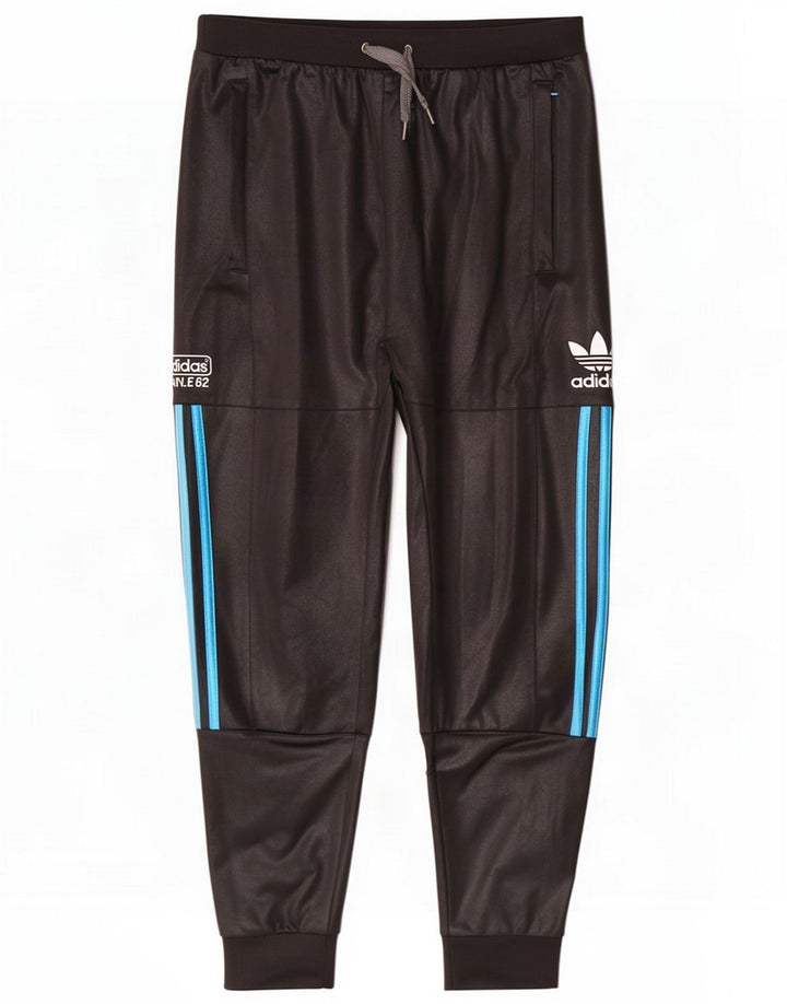 Мужские спортивные брюки Adidas Джоггеры, маленькие черные полиэстер