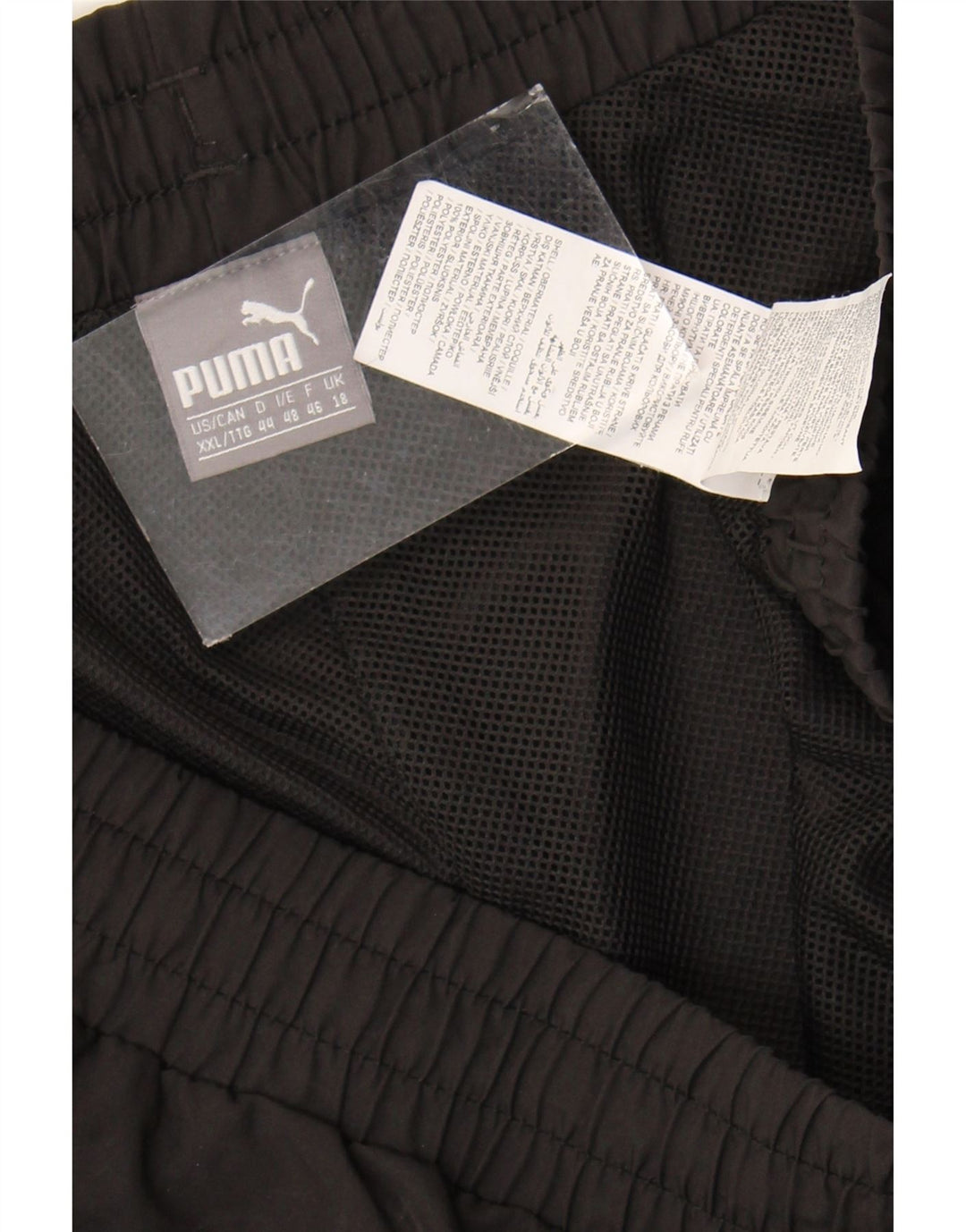 Женские спортивные шорты Puma UK 18 XL, черный полиэстер