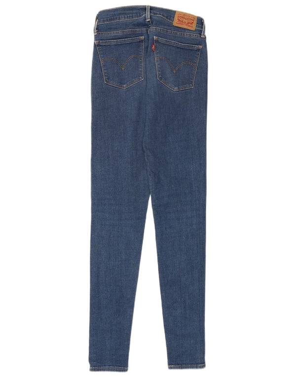 Женские джинсы Levi's 710 Super Skinny W26 L32 синие, хлопок