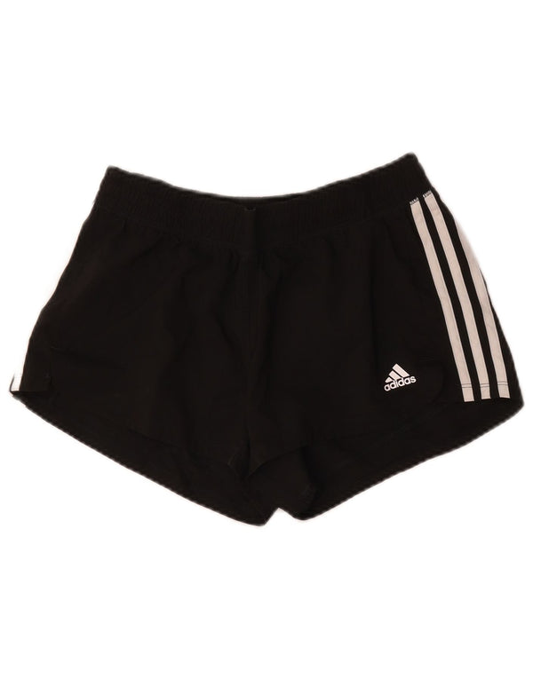 Женские спортивные шорты Adidas Aeroready UK 8/10, маленькие черные из полиэстера