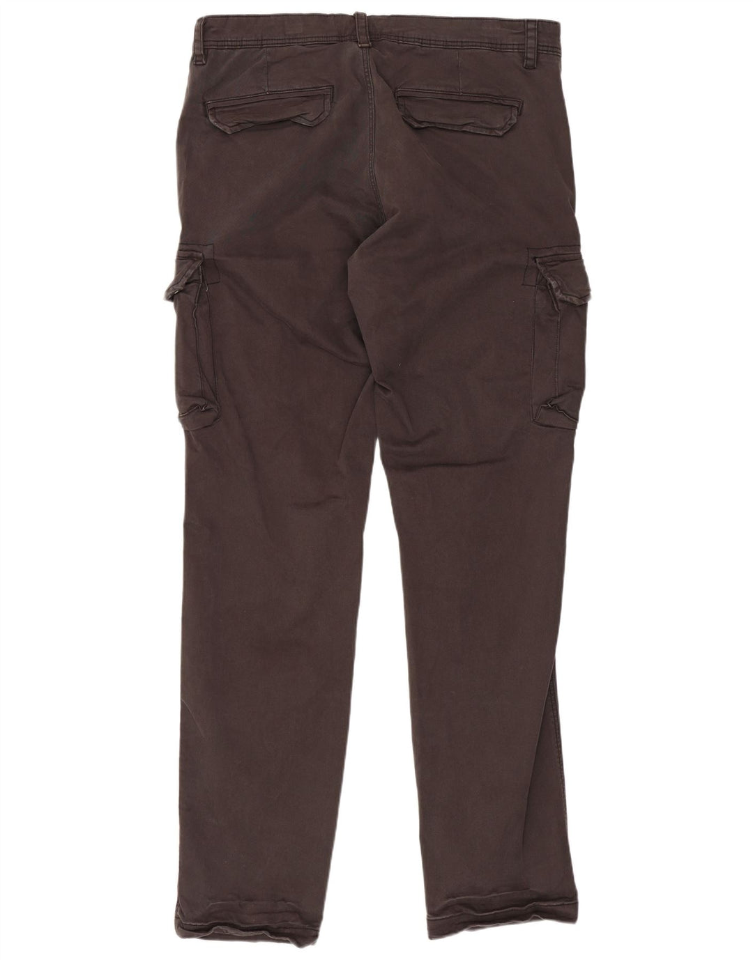 OVS Мужские прямые брюки карго IT 50 Большие W34 L33 Серый хлопок