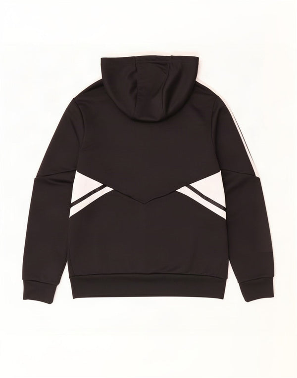 Джемпер с капюшоном Adidas для мальчиков 13-14 лет, черный