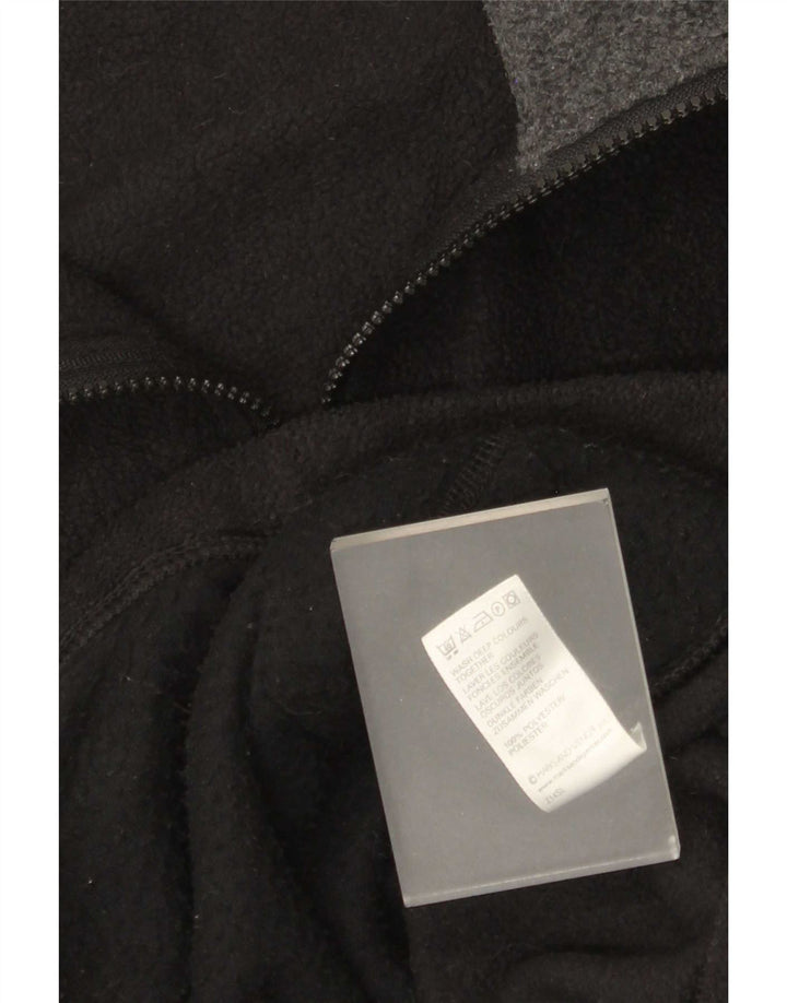 Мужская флисовая куртка Marks & Spencer UK 44 2XL, черный полиэстер