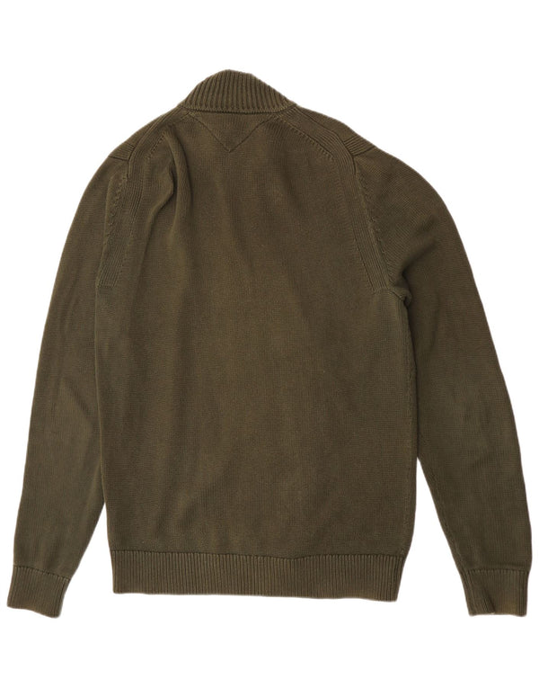 Мужской кардиган Tommy Hilfiger XL, зеленый хлопок
