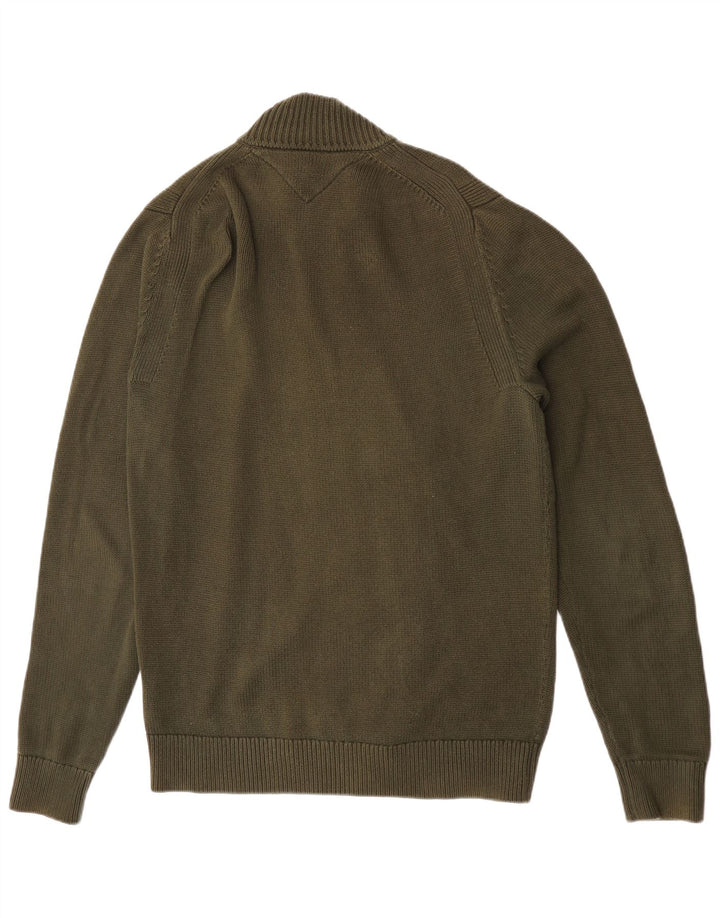 Мужской кардиган Tommy Hilfiger XL, зеленый хлопок