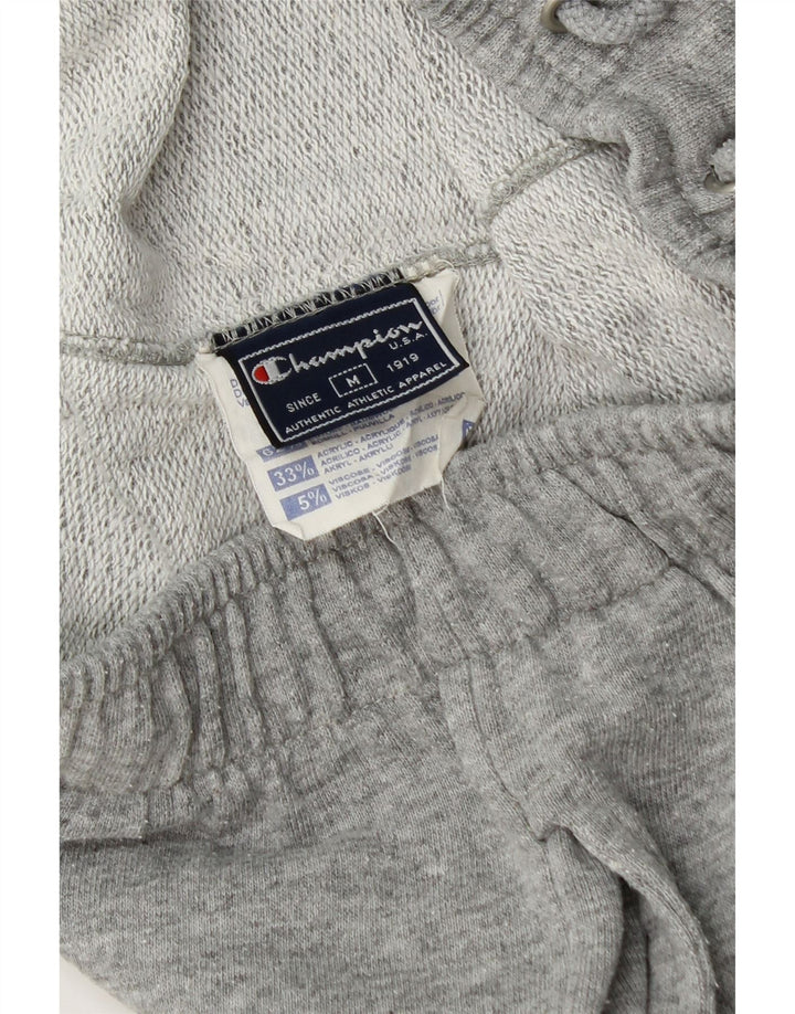CHAMPION Womens Tracksuit Trousers UK 14 Medium  Grey Cotton