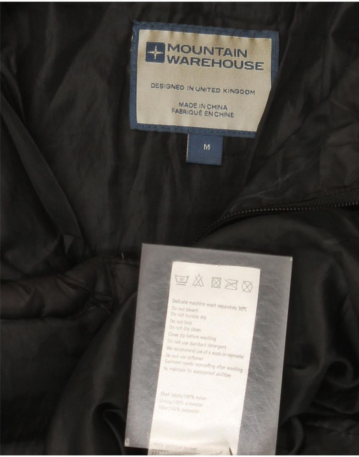 Мужская стеганая куртка Mountain Warehouse UK 38, средний черный нейлон