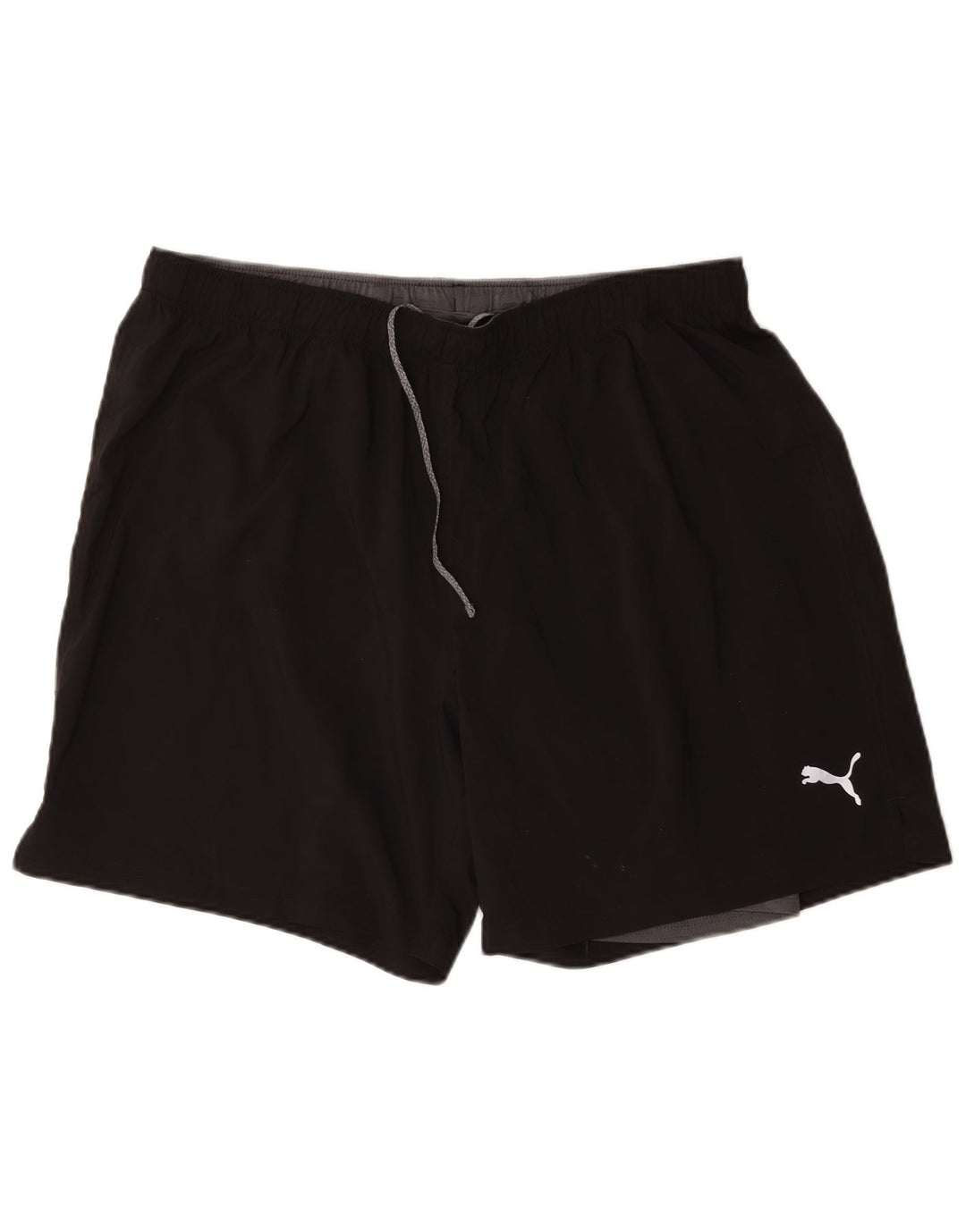 Мужские спортивные шорты Puma с рисунком 2XL, черные, полиэстер