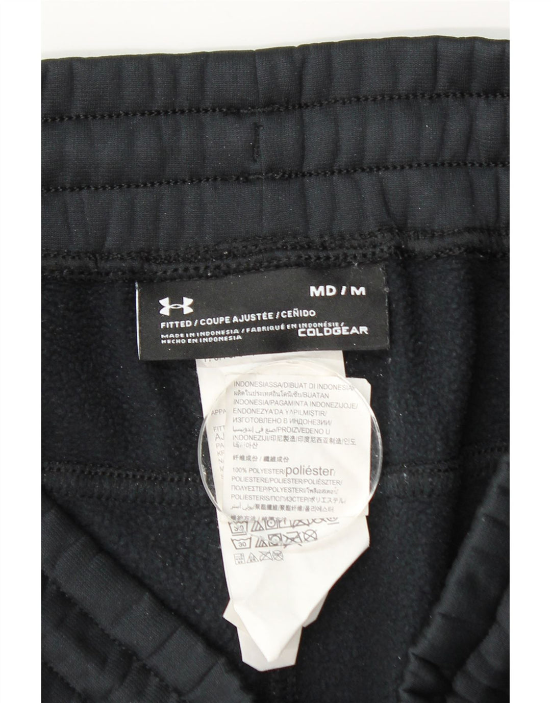 Мужские спортивные брюки Under Armour Cold Gear, брюки для бега, средние черные