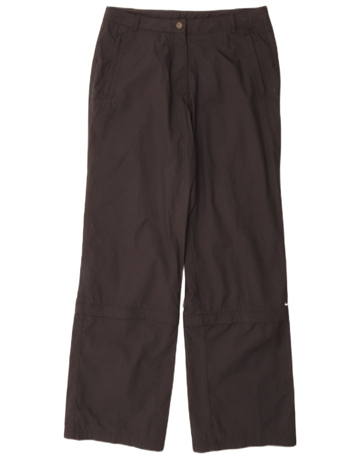 Женские спортивные брюки NIKE UK 12, средний черный полиэстер