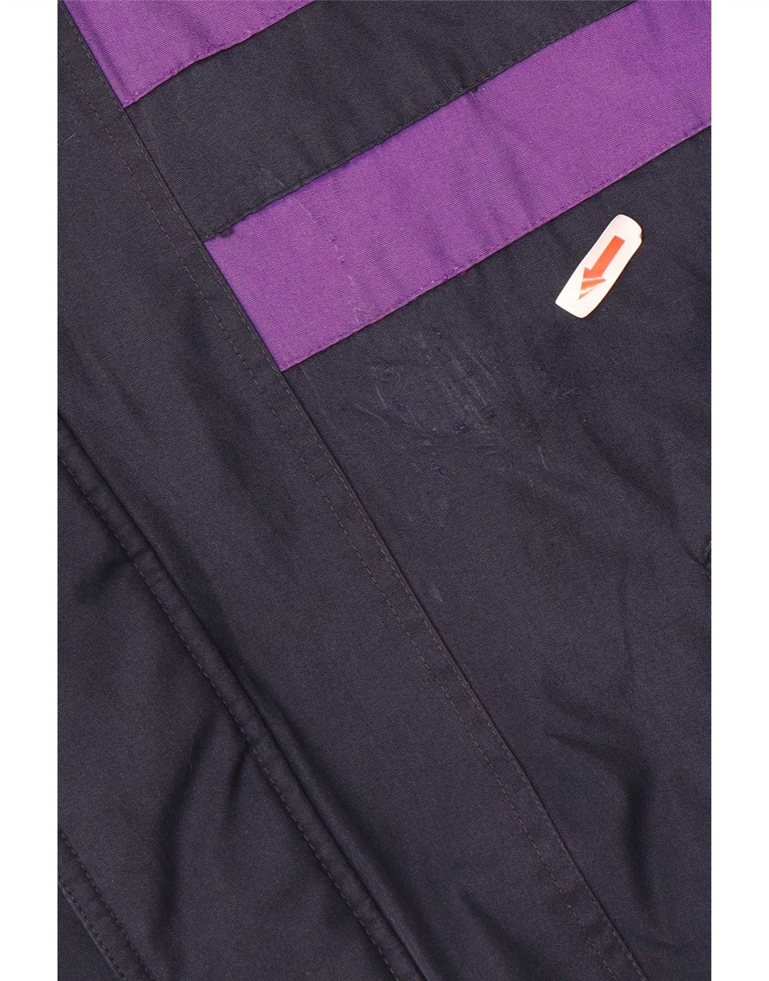 Мужская лыжная куртка Fila IT 50 с капюшоном, темно-синяя, полиэстер с цветными блоками