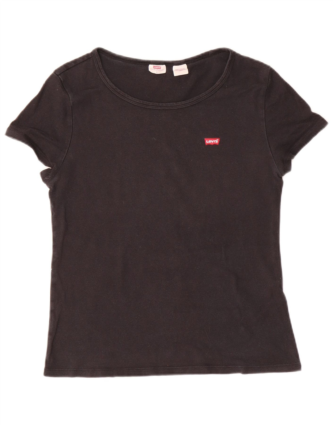 Женская футболка LEVI'S Top UK 14, большая черная