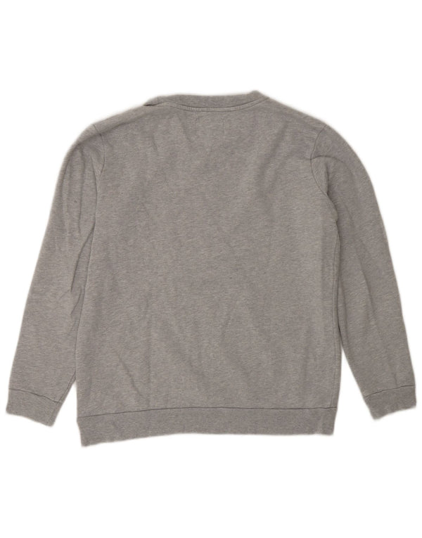 Мужской свитшот с рисунком Calvin Klein Jeans, джемпер XS, серый хлопок