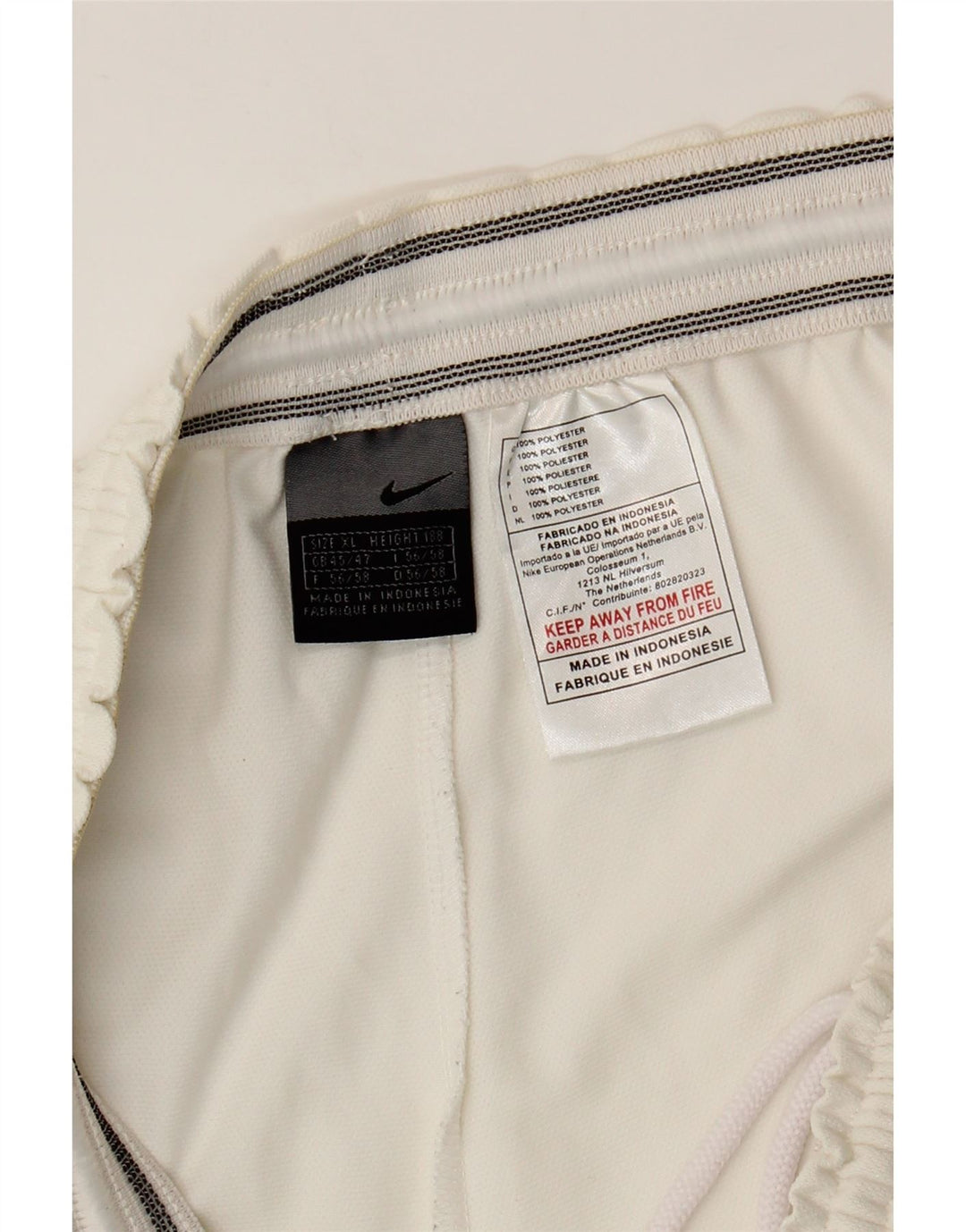 Мужские спортивные шорты Nike XL, белый полиэстер