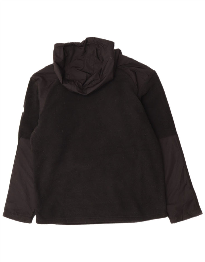 Мужской флисовый джемпер с капюшоном The North Face, средний черный, полиэстер