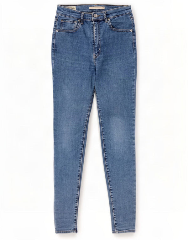Женские джинсы суперскинни Levi's Mile High W27 L30, синий хлопок