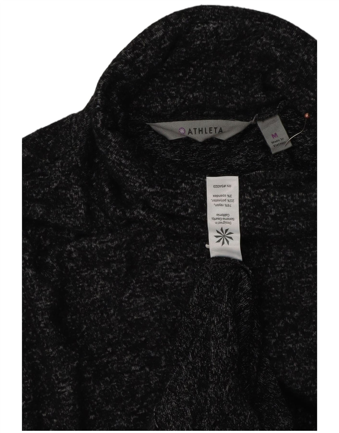 Женское платье-джемпер Athleta UK 14, средний темно-синий, вискоза с крапинками