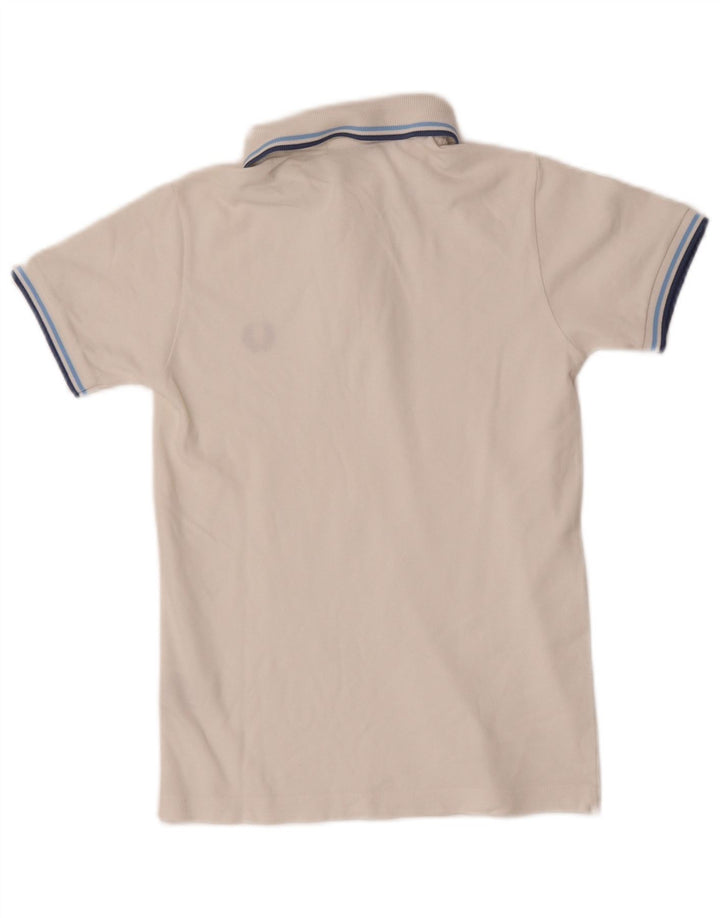 Рубашка-поло Fred Perry для мальчиков 9-10 лет, хлопок в белую полоску