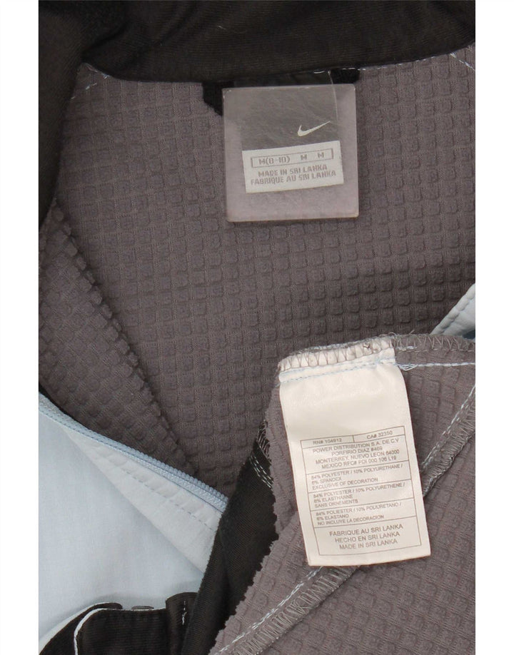 Женская спортивная куртка Nike, США, 8/10, средний синий полиэстер